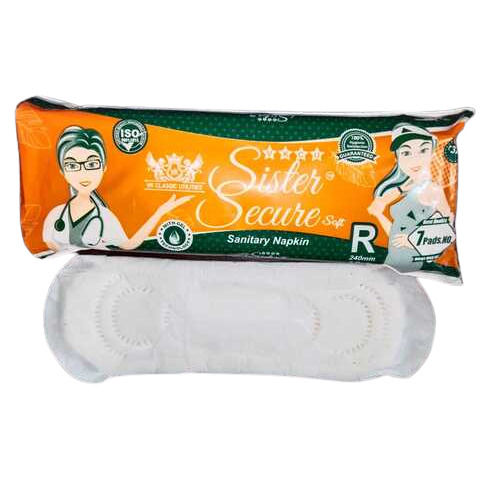 Sister Secure 240Mm Regular Straight Sanitary Napkins Age Group: Adults