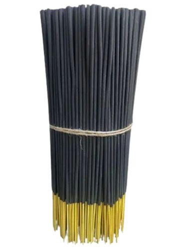 Black 8 Inches, 20 Minutes Burning Time 100% Natural Bamboo Floral Incense Stick