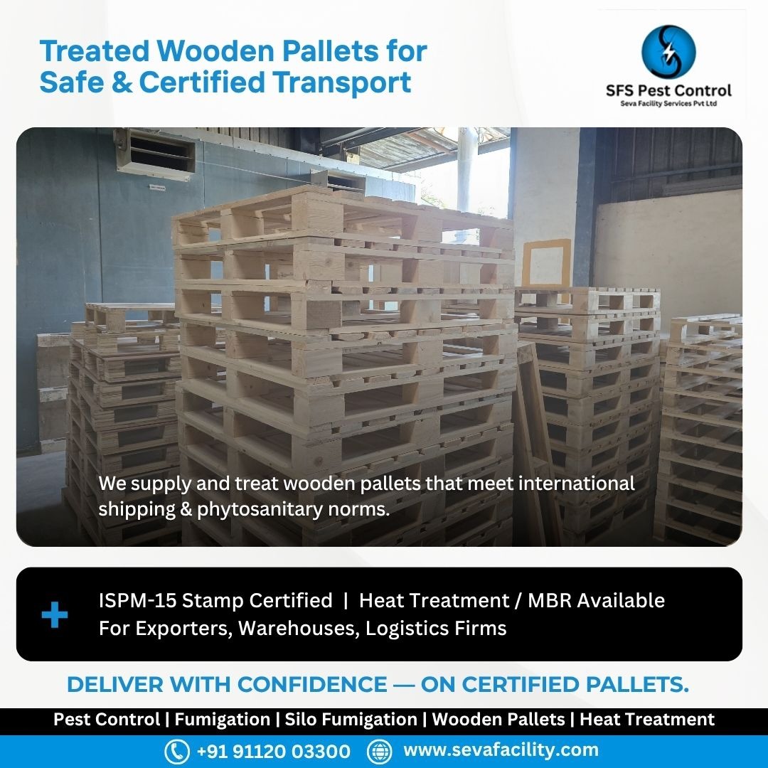 Wooden Pallet Fumigation Services
