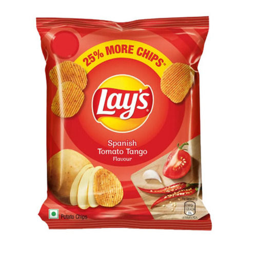 23 Grams Sweet And Spicy Taste Crispy Fried Branded Potato Chips 