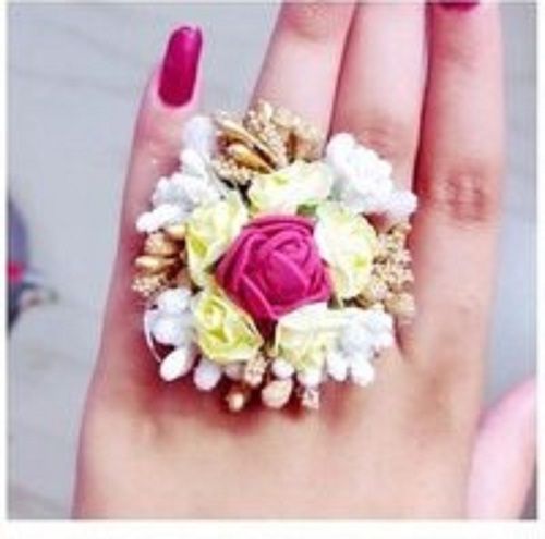 Buy 24K Yellow Gold Floral Ring 1.10 Grams (Del. in 15-20 Days) at ShopLC.