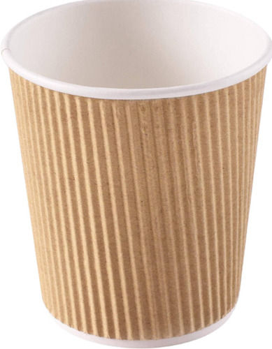 350 Ml Capacity Round Eco-Friendly Plain Disposable Paper Coffee Cups 
