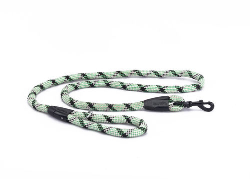 Multi Color 15Mm Jaeger Black Dog Rope Leash