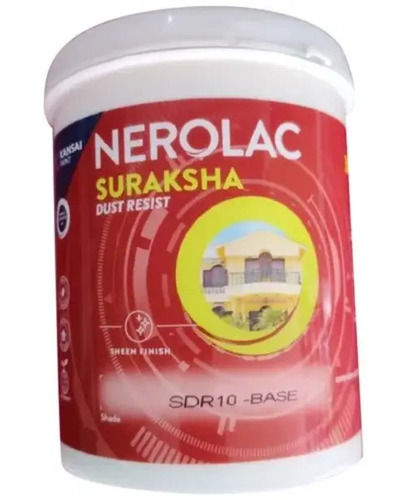 Liquid Nerolac Premium Quality Suraksha Ultra Hd Dust Resist Wall Paint For Interior And Exterior