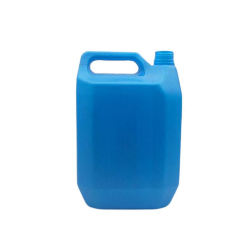 Blue 5 Liters Storage Leak Proof Durable Hdpe Plastic Empty Can With Screw Cap