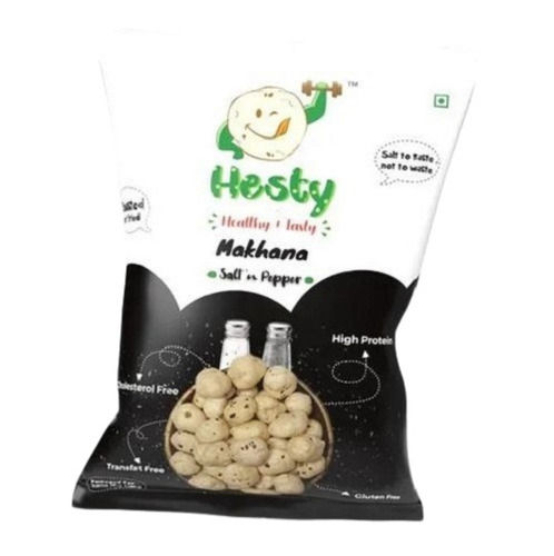 25 Grams, Salt N Pepper Flavor Hesty Healthy And Tasty Makhana 