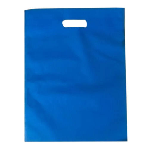 2.1 Inches Long Handle Plain D Cut Non Woven Carry Bag For Shopping