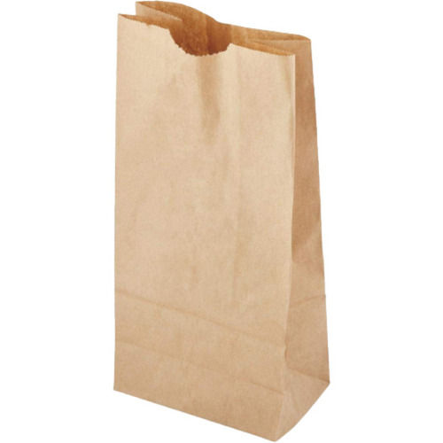 12 Inches, Biodegradable Without Handles Kraft Paper Bag 