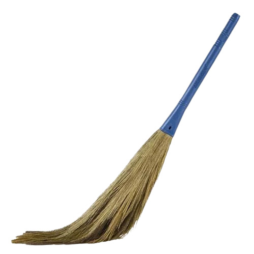 Light Weight Grass And Plastic Handle Cleaning Broom