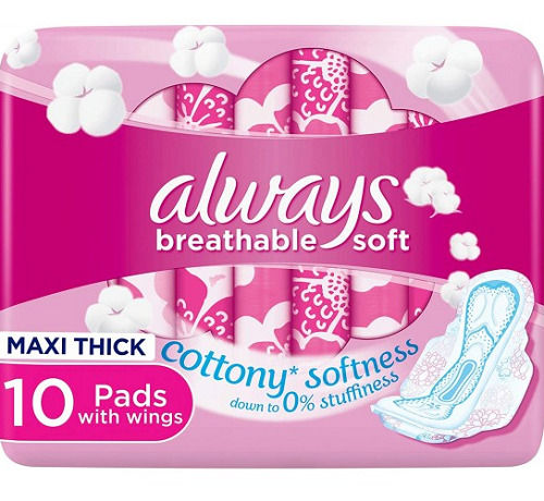 Comfortable And High Absorption Ultra Clean Super Soft Cotton Wings Sanitary Pad 