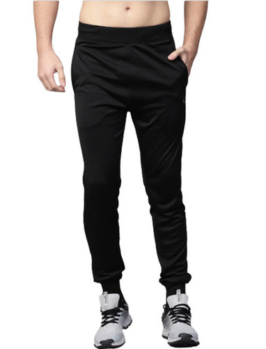 Mens Regular Fit Casual Wear Stretchable Plain Polyester Track Pant Age ...
