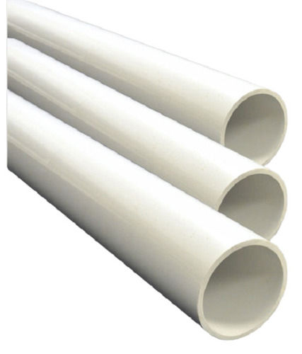 8 Meter Long 2.5 Mm Thick Round Poly Vinyl Chloride Plumbing Pipes