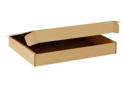 Brown 9.5 X 9.5 X 1.5 Inches Light Weight Eco Friendly Corrugated Pizza Box 