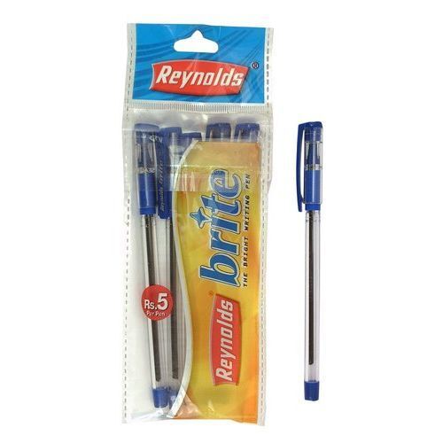 Plastic  Blue Best For Smooth Writing Pen For Students And Professionals Cello Gripper Ball Pen Pack Of 5