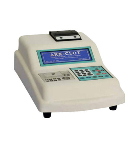 White 220Voltage 240 X 64 Lcd Display Single Channel Coagulometer Analyzer