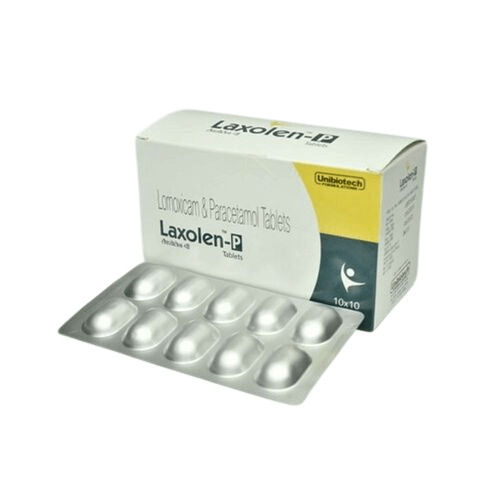 Used For Relieve Pain And Inflammation Lornoxicam 8Mg & Paracetamol 325Mg Laxolen-P Generic Drugs