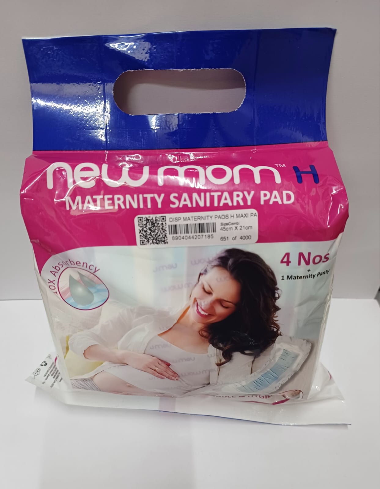 White Color Cotton High Absorption Leak Guard New Mom H Maternity Sanitary Pad Age Group: Adults