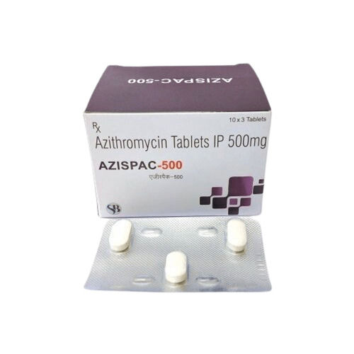 Azispac 500 Mg Tablets, 10X10 Pack Grade: Medicinal