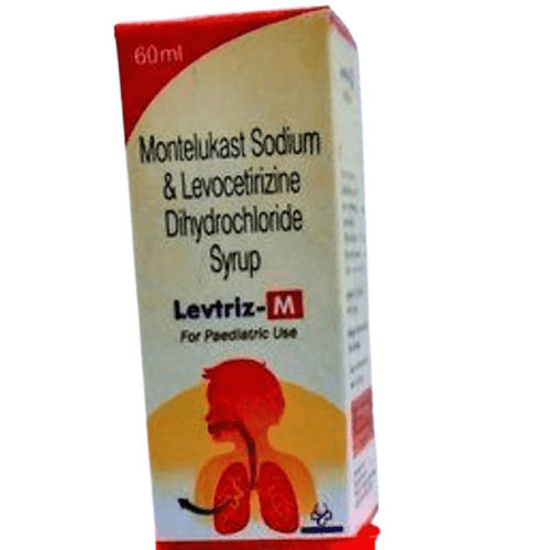 Levtriz M-syrup 60 Ml Montelukast Sodium And Levocetirizine Dihydrochloride Syrup