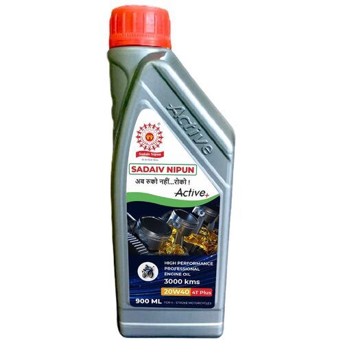 Sadaiv Nipun 4T 20W40 Bike Engine Oil For Upto 3000Km Long Life Weight: 0.85  Kilograms (Kg)