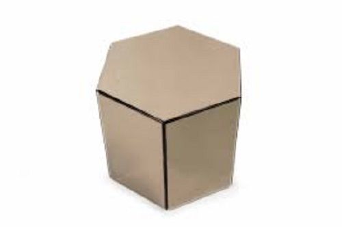 Brown Paper Materail Hexagon Shape Corrugated Board Box