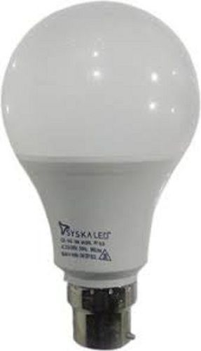 Highly Durable And Long Life Span Round White 9 Watt Led Bulb Body Material: Aluminum