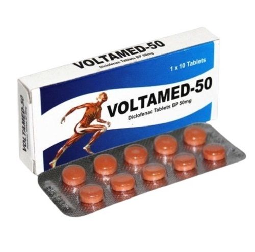 Diclofenac Voltamed 50Mg 1X10 Tablet Pack General Medicines