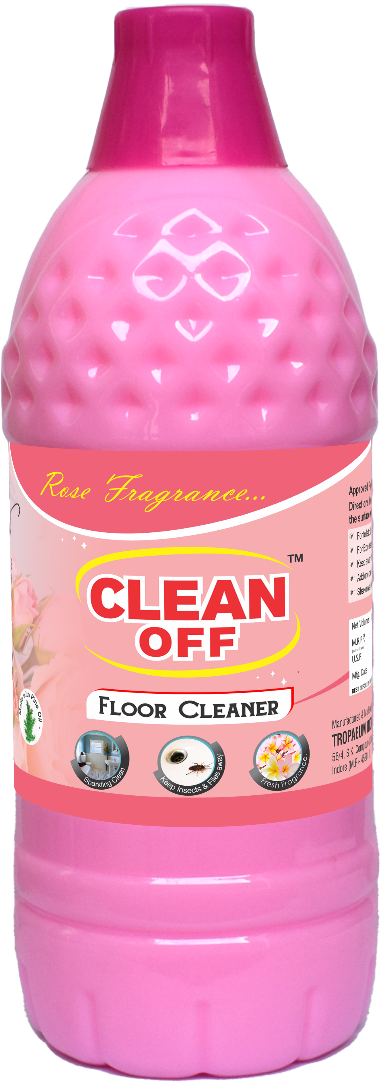 Anti Bacteria And Removes Hard Stains Easy To Use Liquid Toilet Cleaner - Premium Quality, PH Range 0-2 , Anti-Bacterial, Easy To Clean, Kills 99.9% of Germs