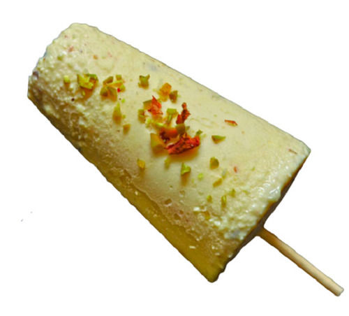 Sweet And Delicious Kesar Malai Flavor Eggless Kulfi Ice Cream