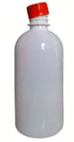 1 Liter Capacity Screw Cap Plain Round Hdpe Plastic Bottle