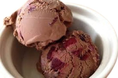 Sweet Delicious Tasty Flavored Milk Dark Chocolate Ice Cream 