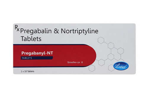 Gold Pregabalin And Nortriptyline Tablet Pack Of 1 X 10 Tablets