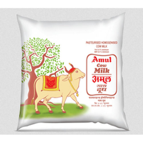 Healthy Pure And Fresh Raw Processed Original Taste White Amul Cow Milk 