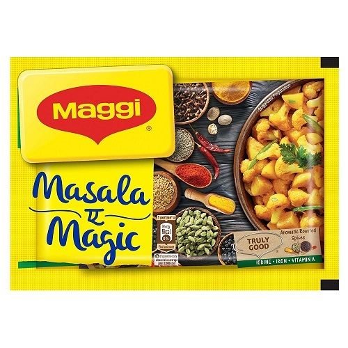 Brown Rich Flavor And Tasty Spicy Salty Packed Yummy Maggi Masala A Magic