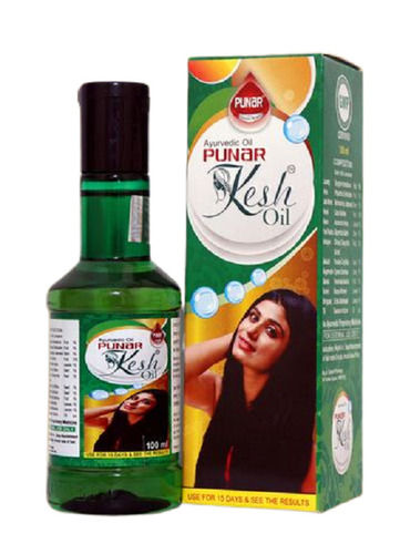 Punar Ayurvedic Hair Oil With Packaging Size 100 Ml