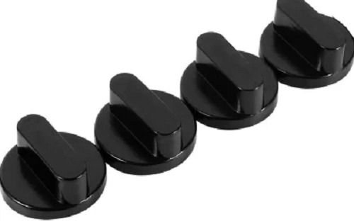 38 Grams Black Durable Bakelite Round Lpg Gas Stove Knobs