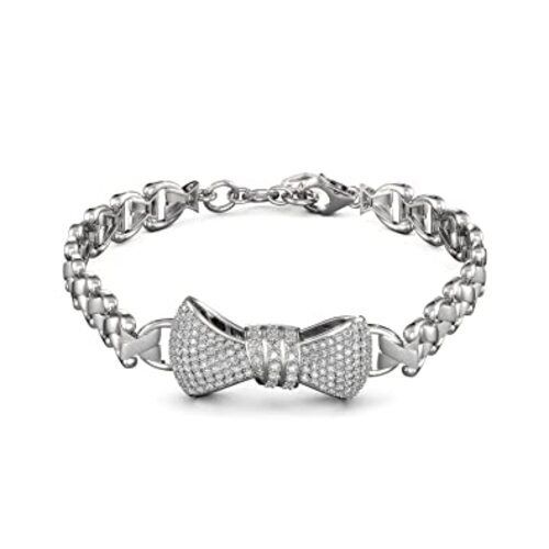 Classic Style And Designer Round 925 Sterling Silver Bracelet For Ladies, 3.340 Grams 