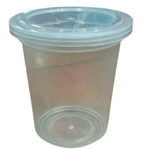 200 Ml Lightweight Round Plain Transparent Disposable Plastic Cup 