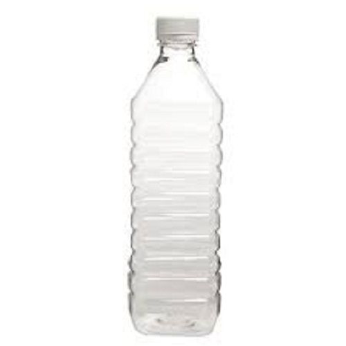 500 Ml Transparent Narrow Flip Top Round Drinking Water Bottle 