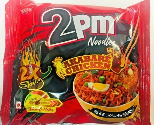 100 Gram Low Fat Hot And Spicy Taste Food Grade Instant Chicken Noodle ...