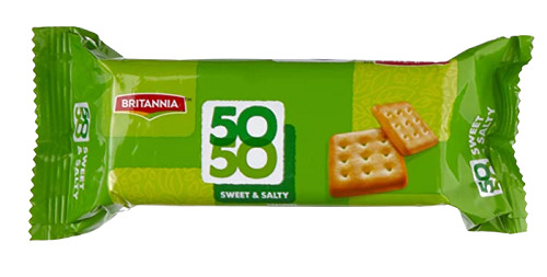 150 ग्राम स्क्वायर सेमी सॉफ्ट स्वीट और नमकीन बिस्कुट