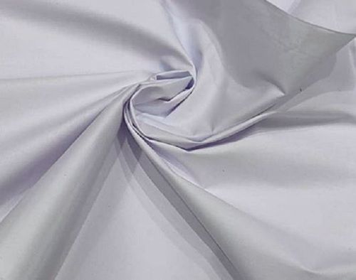 80 Meter 44 Inches Wide 100 Gsm Skin Friendliness Plain Cotton Poplin Fabric