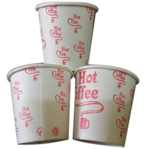 Round White Printed Disposable Paper Cup