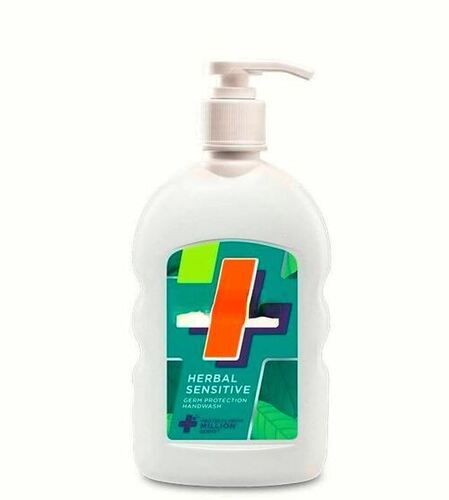 200 Ml Kills 99.99% Germs Aloe Vera And Neem Herbal Sensitive Liquid Hand Wash