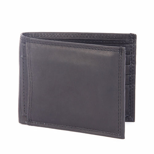 Slim Or Thick Foldable Men Leather Wallets With One Fold