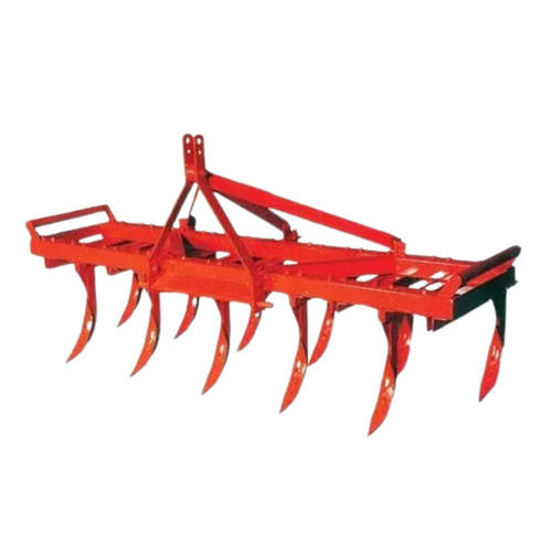 6 Feet Galvanized Paint Coated Mild Steel Body 9 Tine Cultivator For Agricultural Use Capacity: 00 Ton/Day