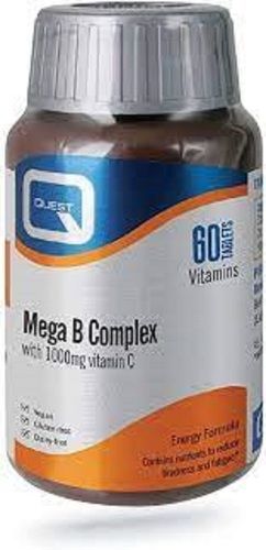 B Nutrients In Addition To L-Ascorbic Acid Mega B Complex Tablet Shelf Life: 2 Months