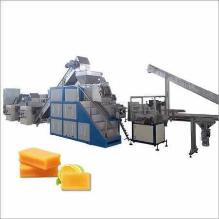 3 Phase 13 HP Automatic Toilet Soap Making Machine