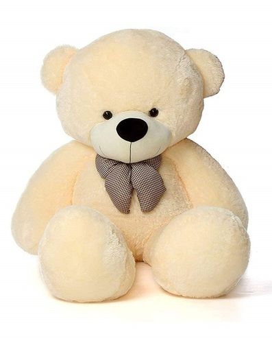 Cream Light Weight And Attractive Soft Teddy Bear