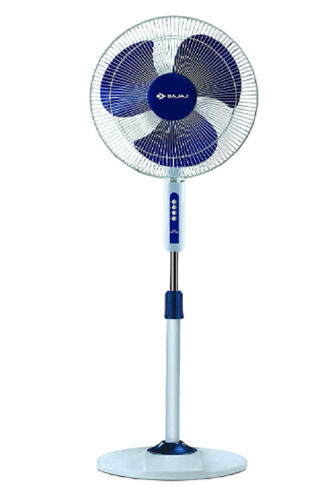 7.86 Kilogram a  3 Blades Painted Finish 2100 RPM 2 Star Aluminum Bajaj Stand Fan